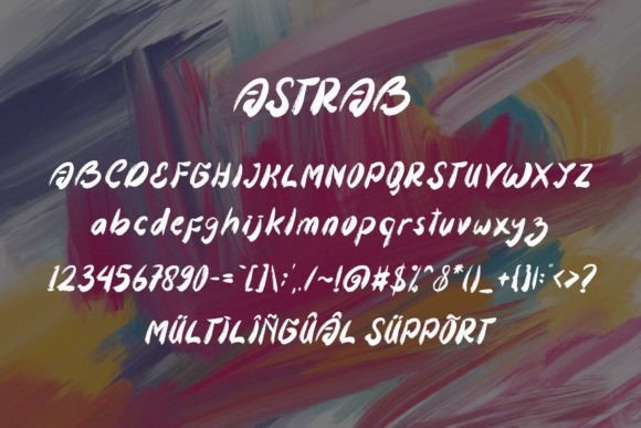 Astrab Font - Preview 6