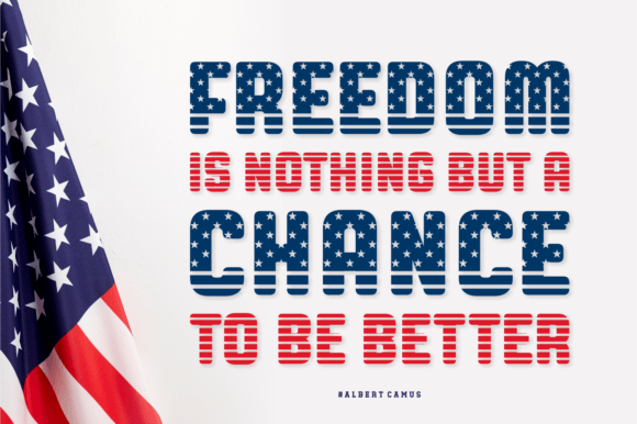 Awesome America Font - Preview 4