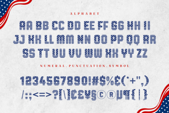 Awesome America Font - Preview 5