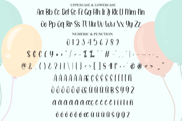 Baloon Time Font - Preview 5