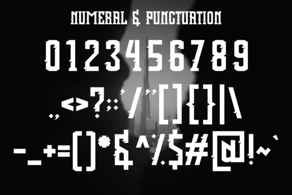 Black City Font - Preview 2