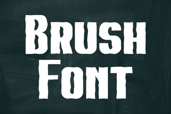 Blongrimond Brushes Font - Preview 1