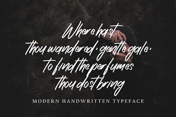 Botanical Font - Preview 1