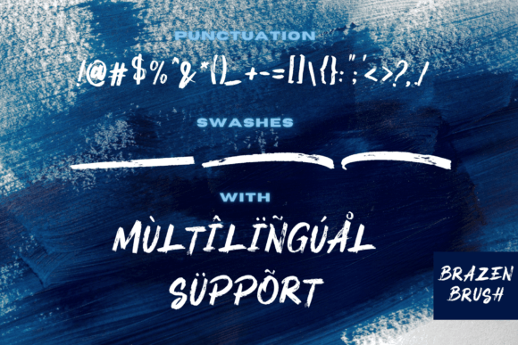 Brazen Font - Preview 6