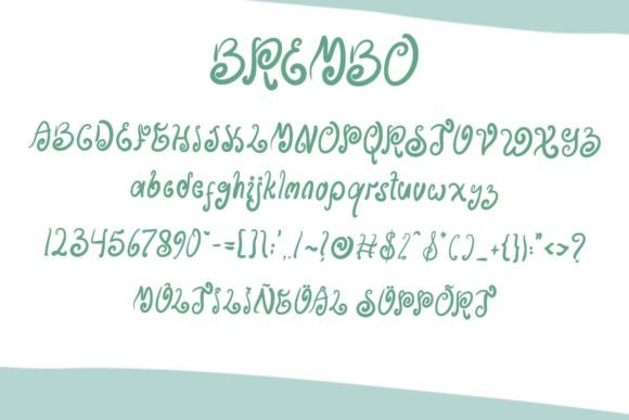 Brembo Font - Preview 5