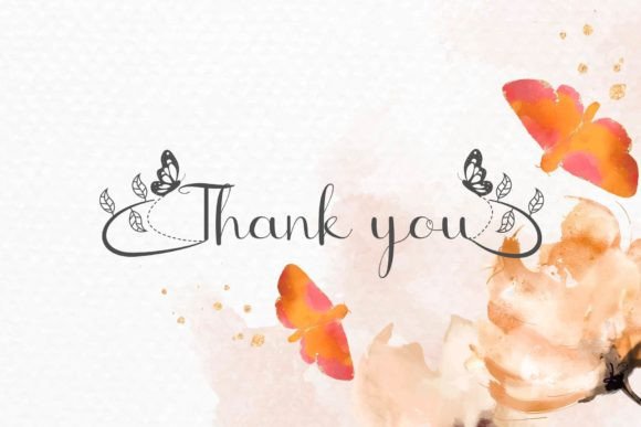 Butterfly Font - Preview 4