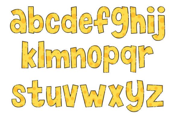 Cheese Font - Preview 2