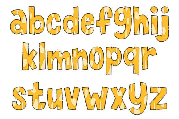 Cheese Melt Font - Preview 2
