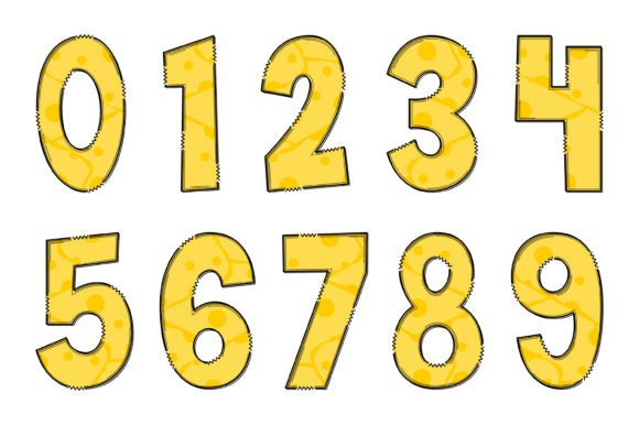 Cheese Slice Font - Preview 3