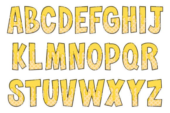 Cheese Wafer Font - Preview 1