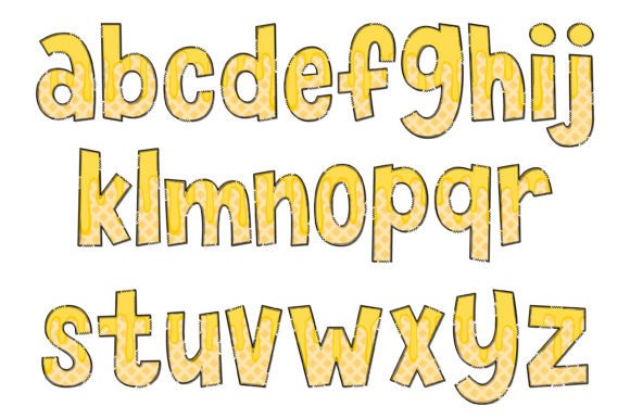 Cheese Wafer Font - Preview 2
