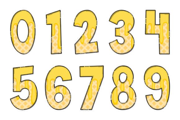 Cheese Wafer Font - Preview 3