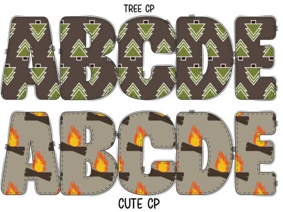 Chock Camping Font - Preview 1