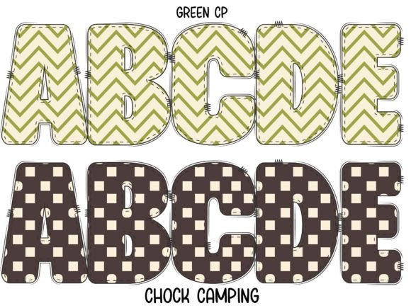 Chock Camping Font - Preview 2
