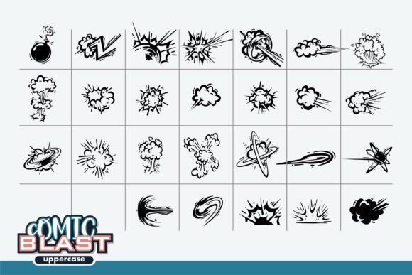 Comic Blast Font - Preview 1