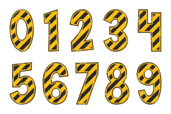 Construction Line Font - Preview 3