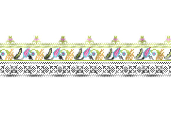 Cross Stitch Border