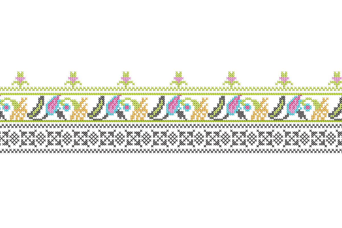 Cross Stitch Border