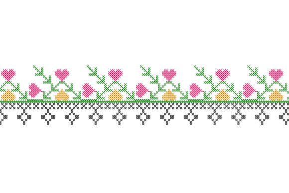 Cross Stitch Border