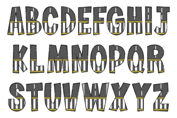Crosswalk Font - Preview 1