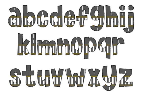 Crosswalk Font - Preview 2
