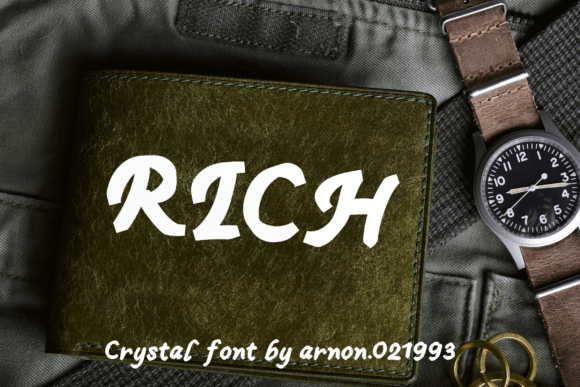 Crystal Font - Preview 1
