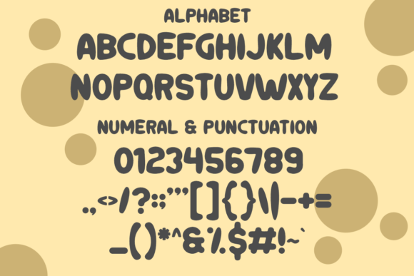 Dinous Font - Preview 1
