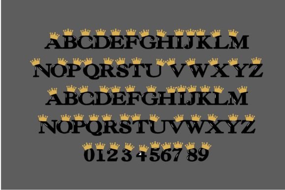 Dad is King Font - Preview 2
