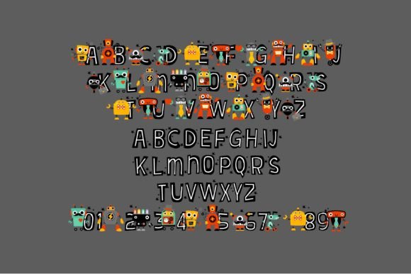 Dadbot Font - Preview 2