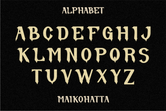 Dead Fataly Font - Preview 1