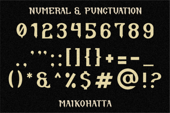 Dead Fataly Font - Preview 2