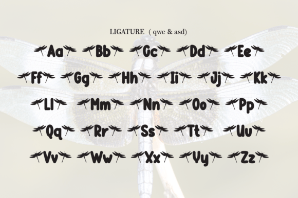 Dragonfly Font - Preview 6