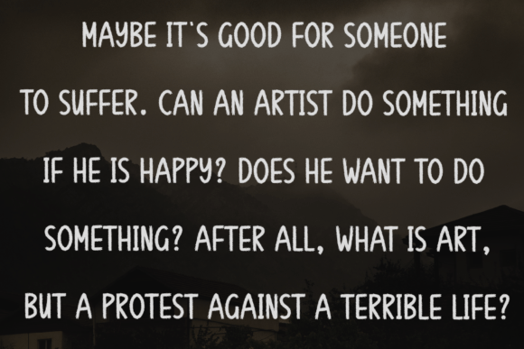 Dreadful Font - Preview 5