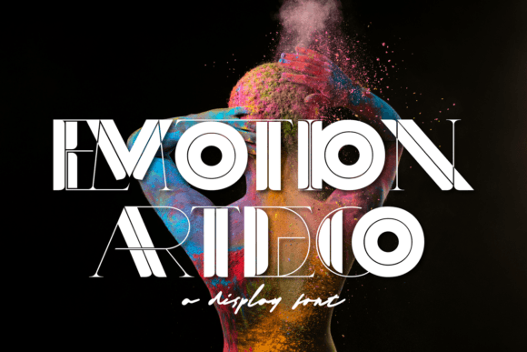 Emotion Artdeco font