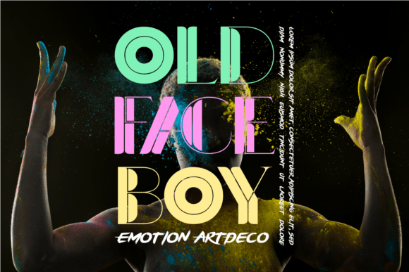 Emotion Artdeco Font - Preview 3