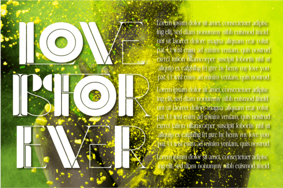Emotion Artdeco Font - Preview 5