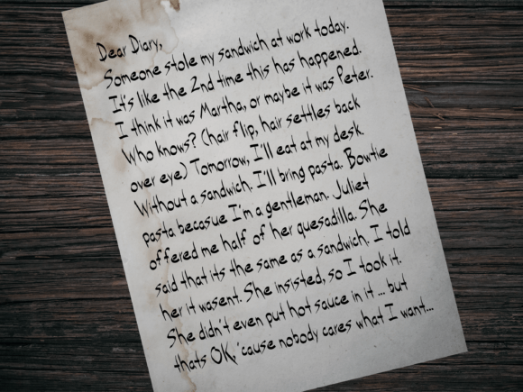 Faux Angst Font - Preview 3