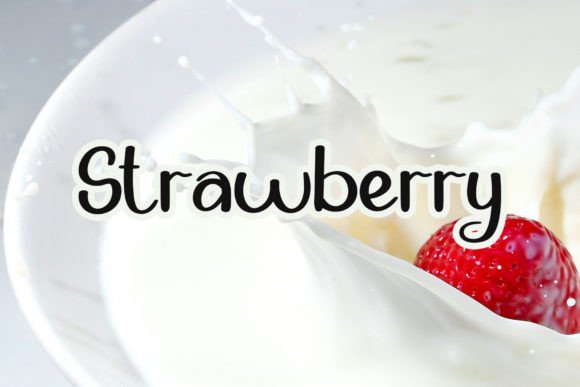 Fresh Milk Font - Preview 1