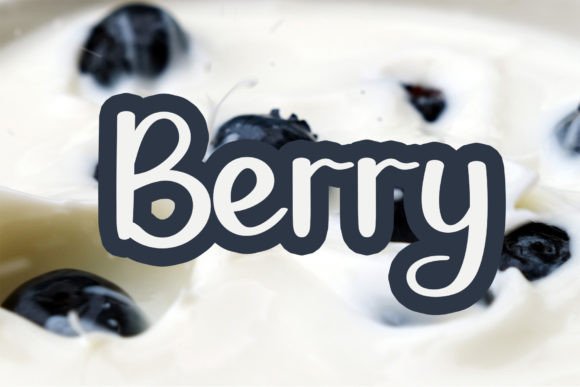 Fresh Milk Font - Preview 3