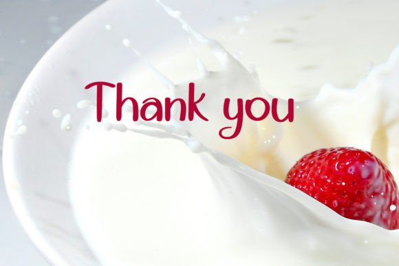 Fresh Milk Font - Preview 4