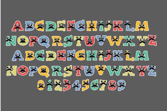Funny Father Font PNG with transparent background - Preview 2