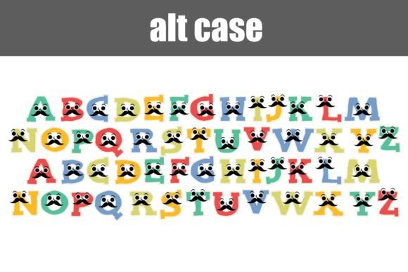 Funny Father Font PNG with transparent background - Preview 6