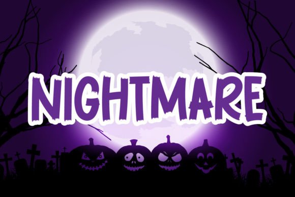 Horror Font PNG with transparent background - Preview 1