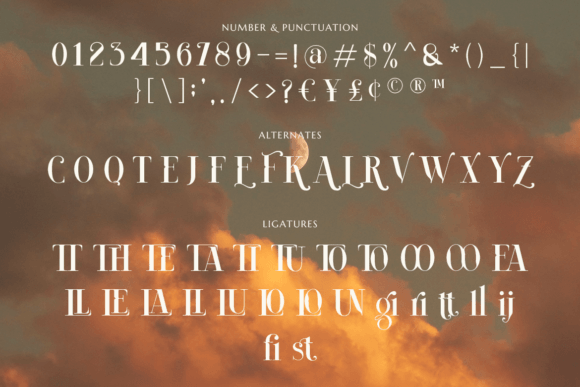 Jeteveux Font PNG with transparent background - Preview 6