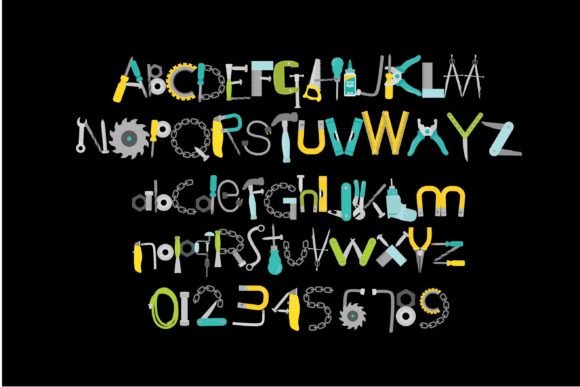 Just Toolin' Around Font PNG with transparent background - Preview 2