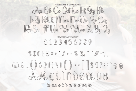 Laughter Font PNG with transparent background - Preview 6