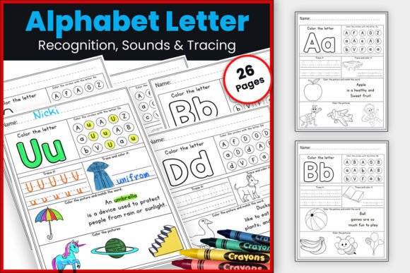 Letter Sound Worksheets for Kindergarten