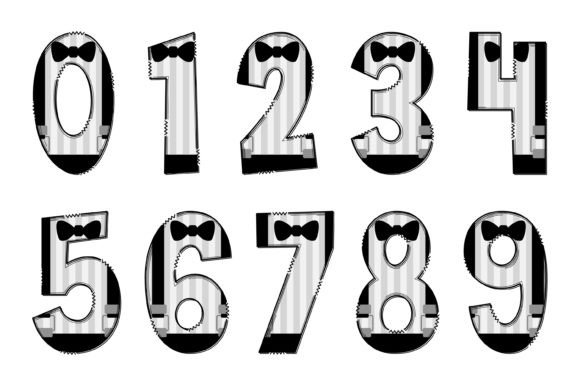 Little Man Font PNG with transparent background - Preview 3