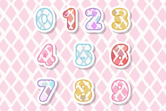 Luxury Diamond Font PNG with transparent background - Preview 2