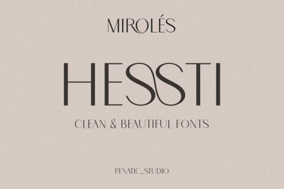 Miroles Font PNG with transparent background - Preview 6